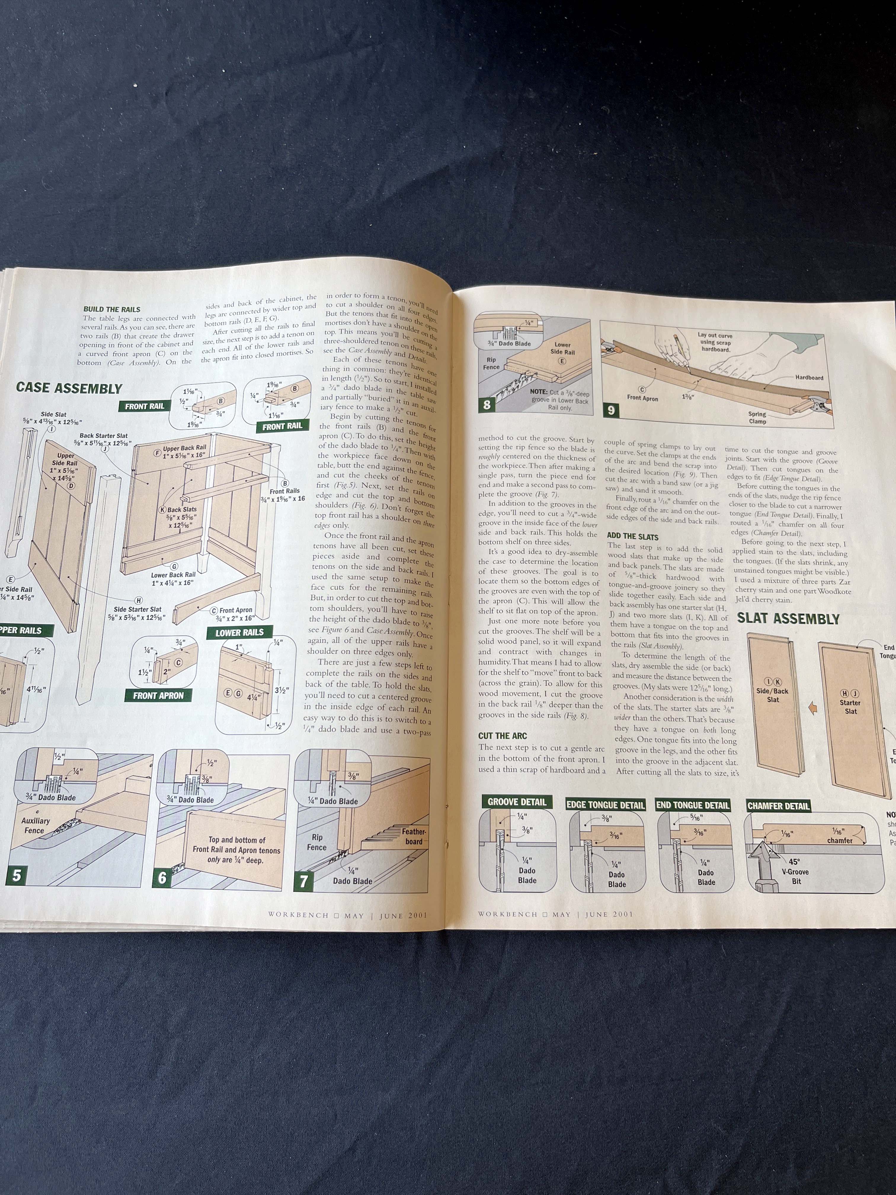 Workbench Magazine Garden Gazebo Plans May/June 2001 — image 4