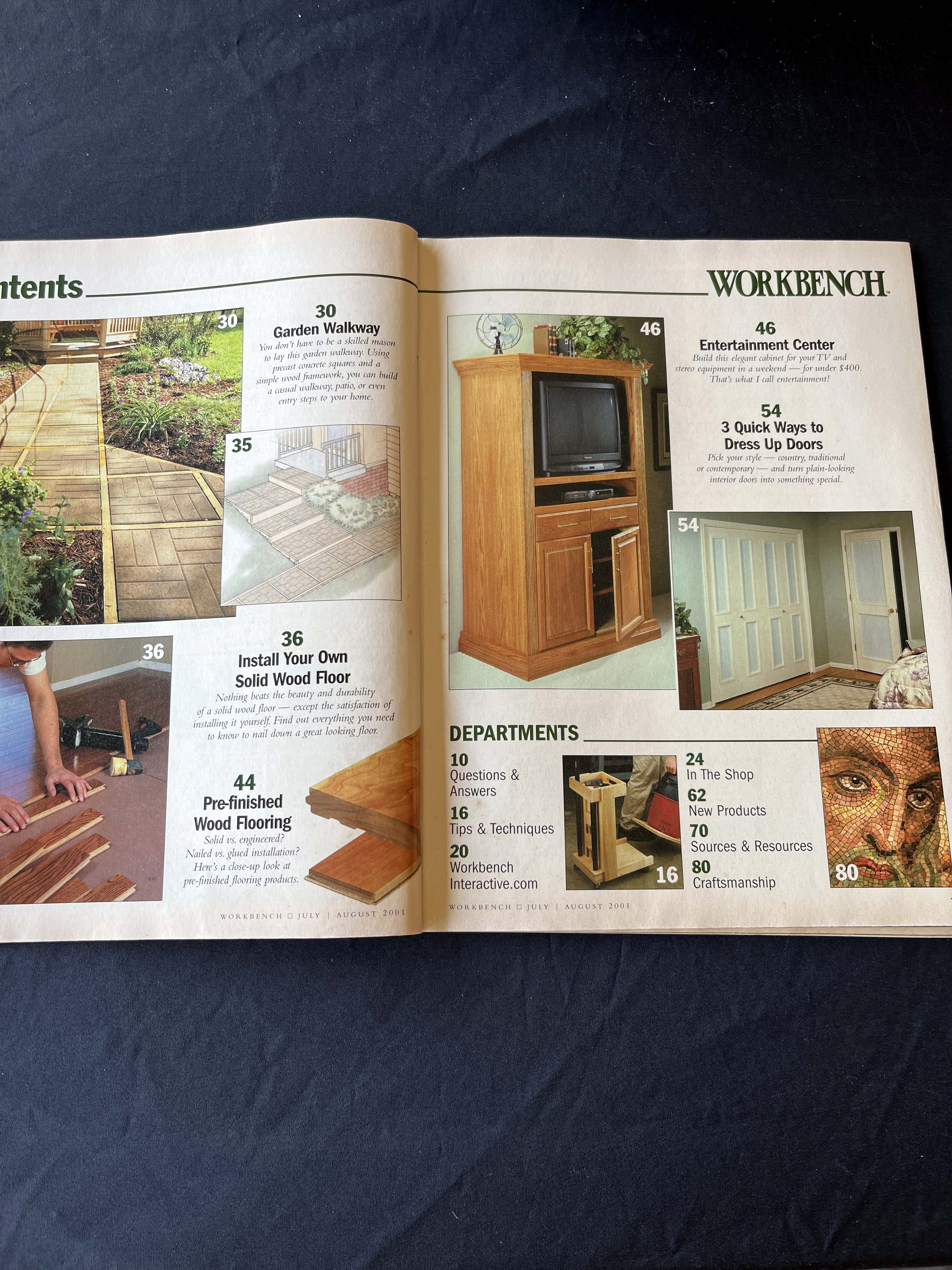 Workbench Magazine Solid Wood Floor Jul/Aug 2001 No. 266 — image 2