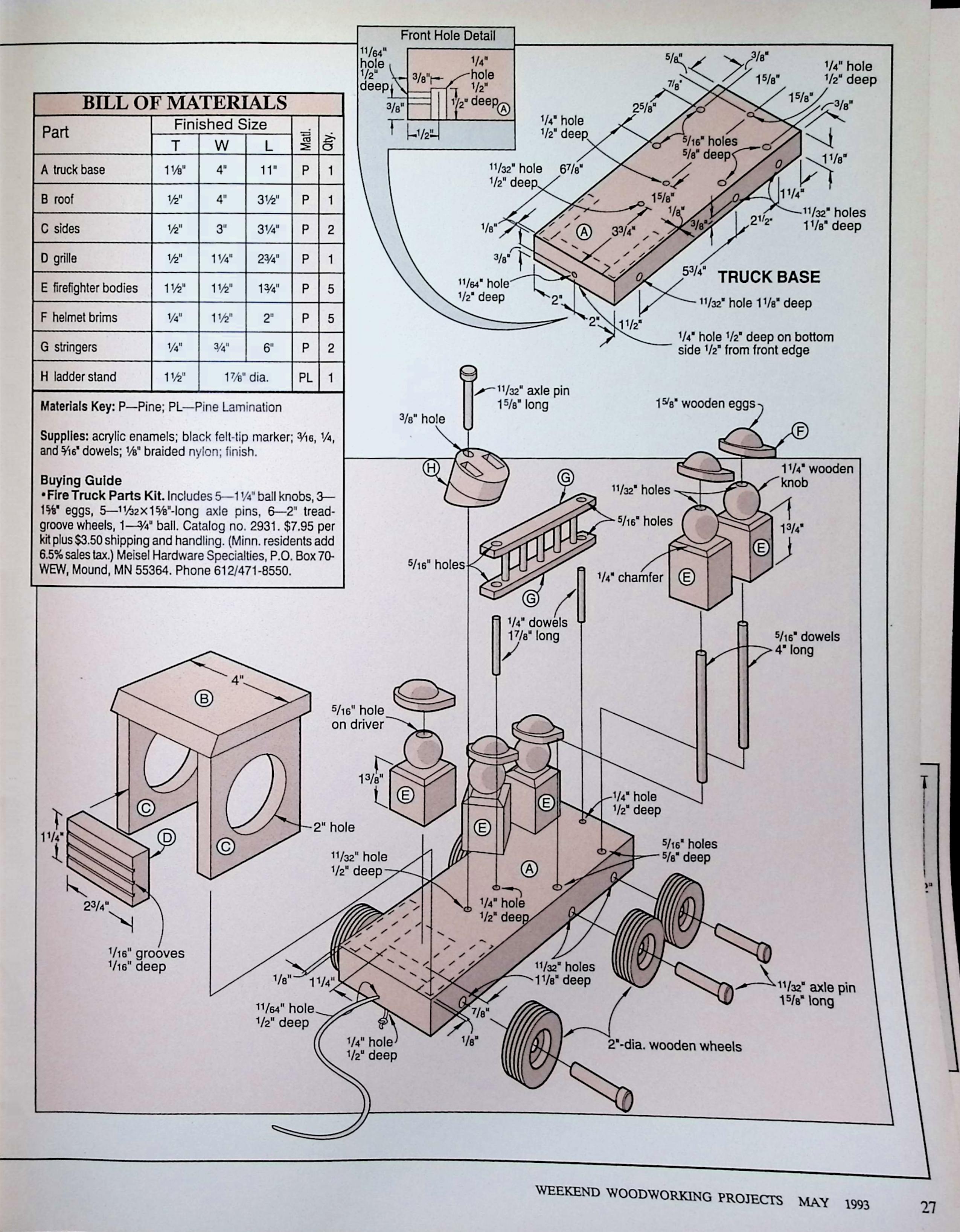 Weekend Woodworking Projects: Garden Arbor Issue 33, 1996 — image 4