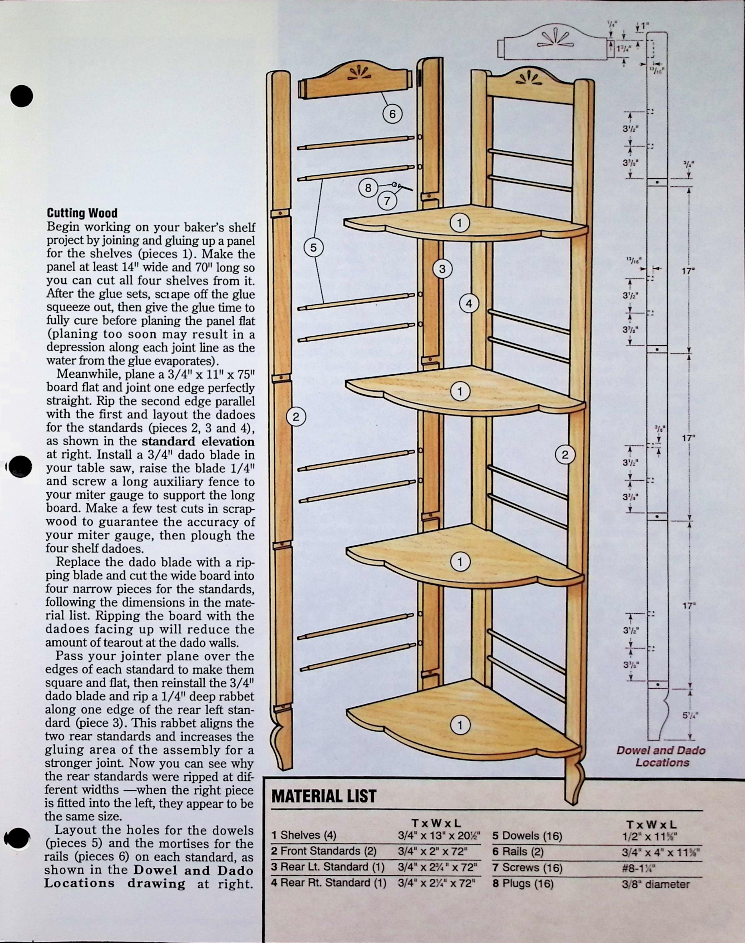 Today's Woodworker 36 Mahogany Entertainment Center Plans — image 4