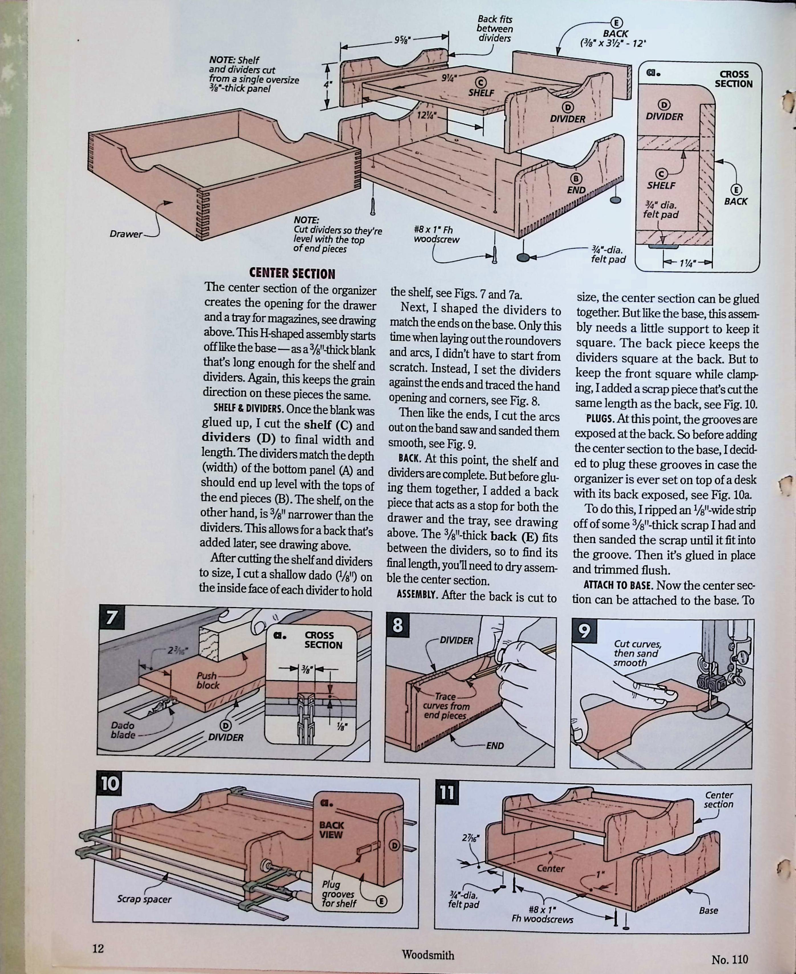 Woodsmith Magazine #110 Finger Joint Boxes Plans (1997) — image 2