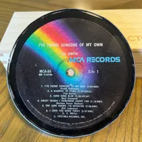 Handmade Vintage Vinyl Record Label Resin Coaster - Cal Smith