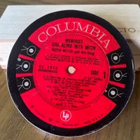 Handmade Vintage Vinyl Record Label Resin Coaster - Mitch Miller and the Gang
