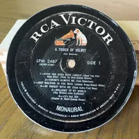 Handmade Vintage Vinyl Record Label Resin Coaster - Jim Reeves
