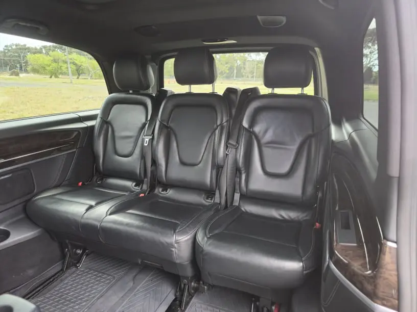 Luxury minibus interior