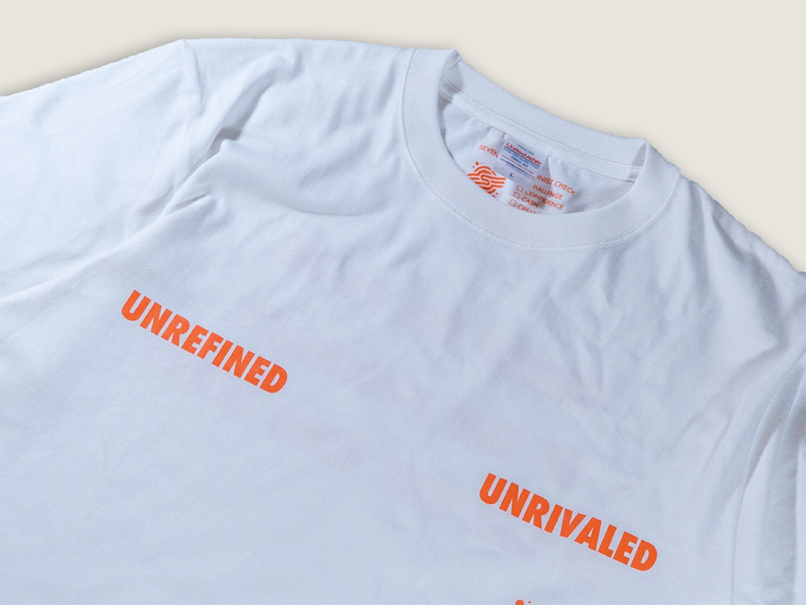 フロントプリント UNREFINED / UNRIVALED