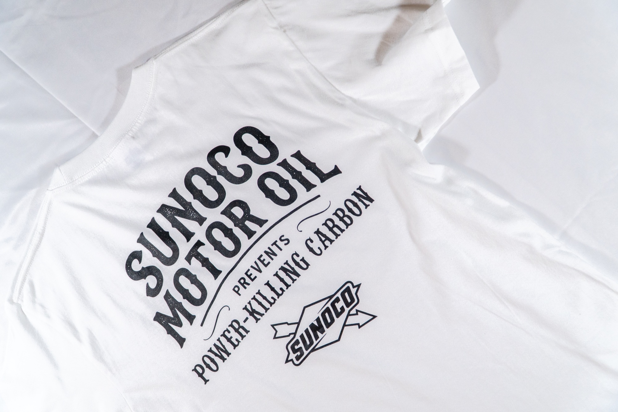 SUNOCO Tシャツ バックプリント（アップ）