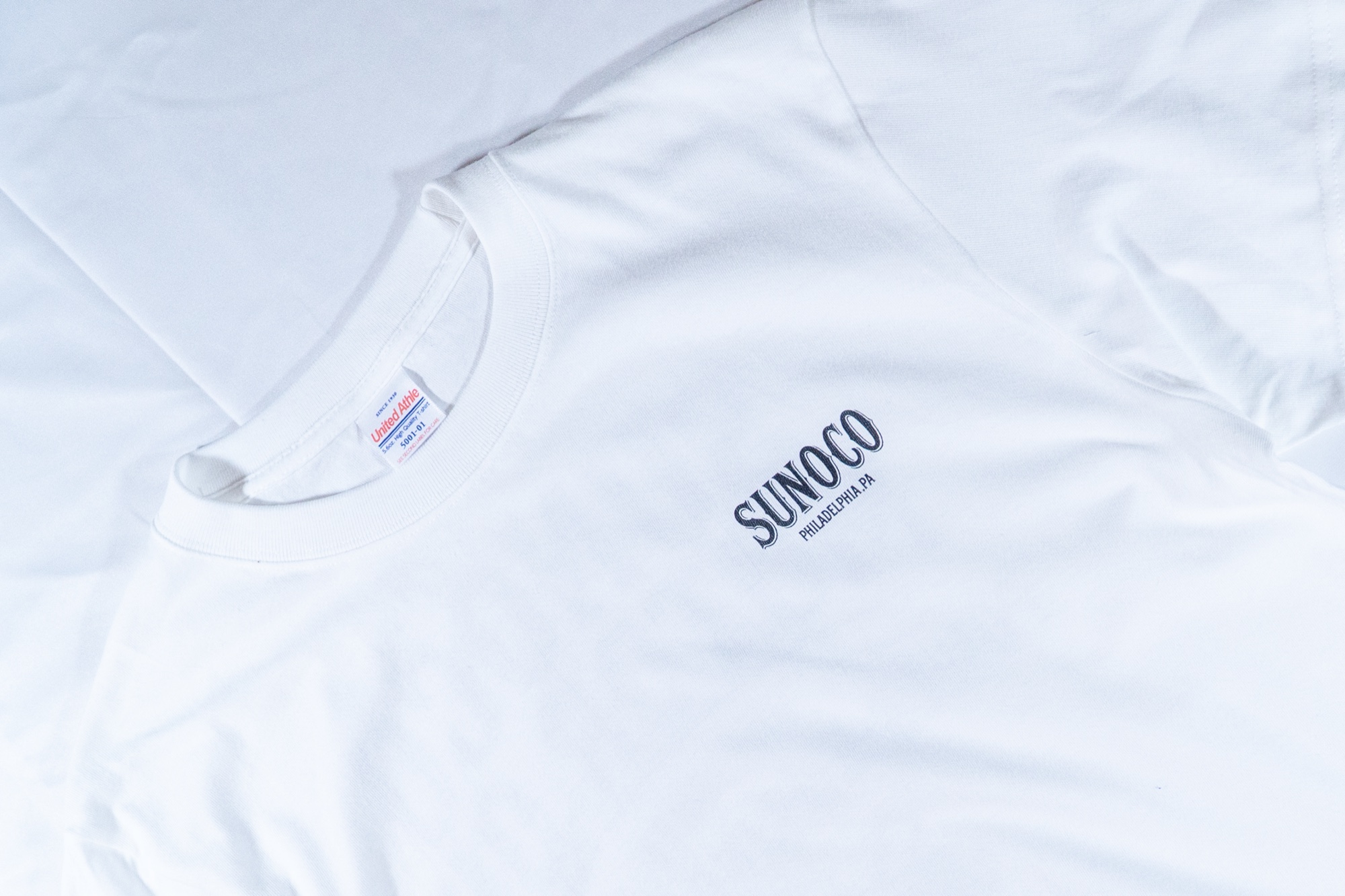 SUNOCO Tシャツ 胸ロゴ