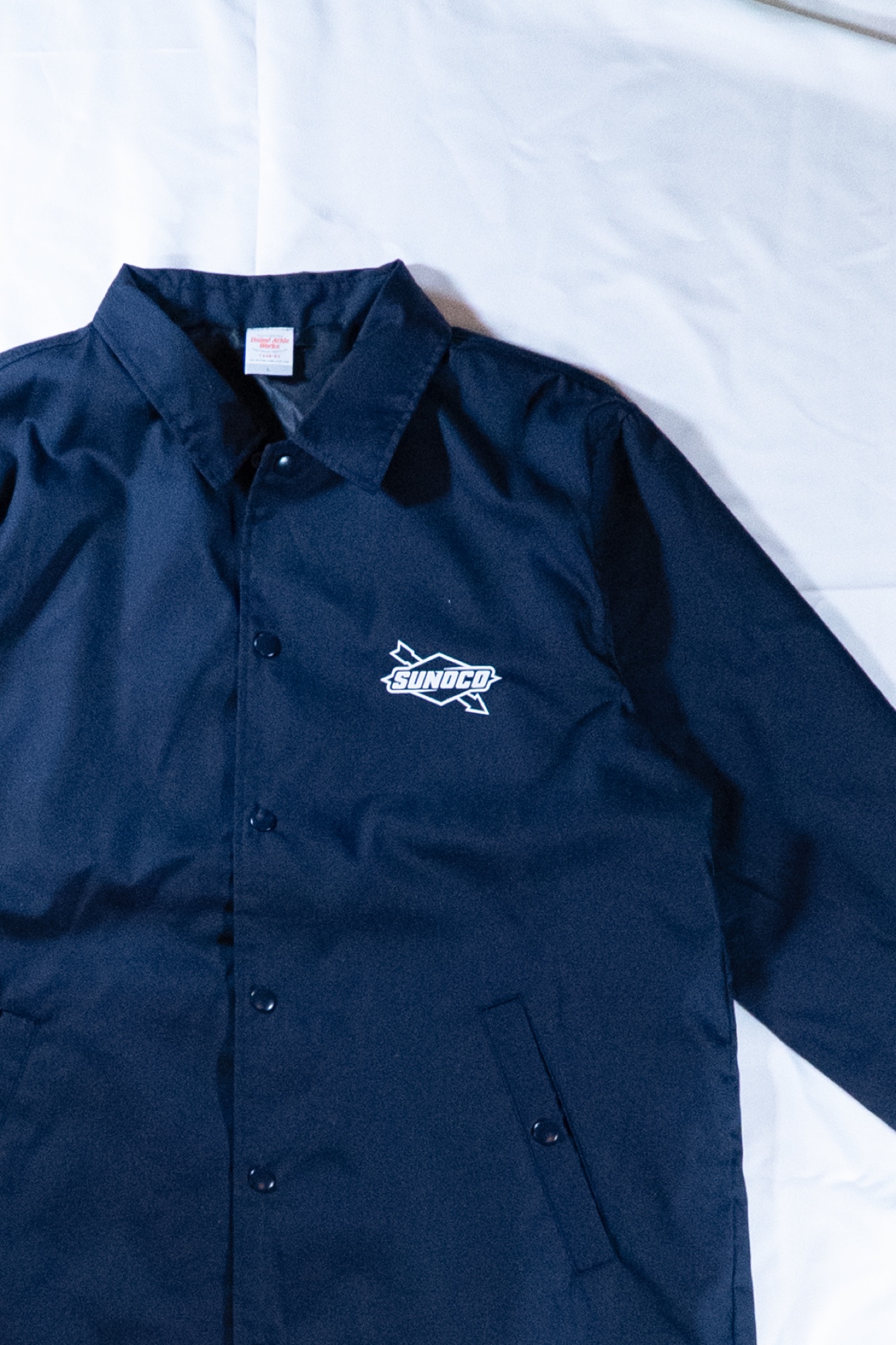 Coach Jacket ガソリンスタンドのノズルモチーフ