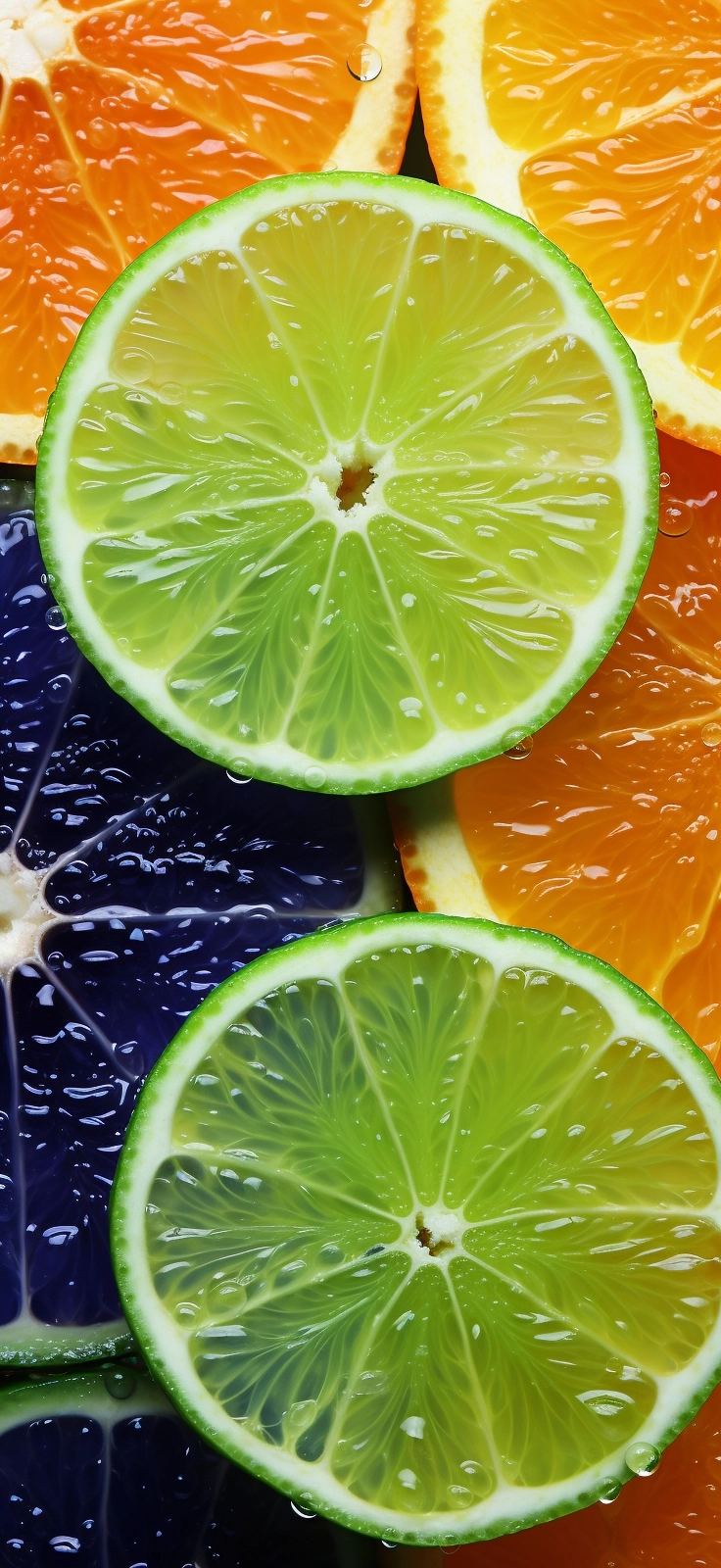 Food photography, colors