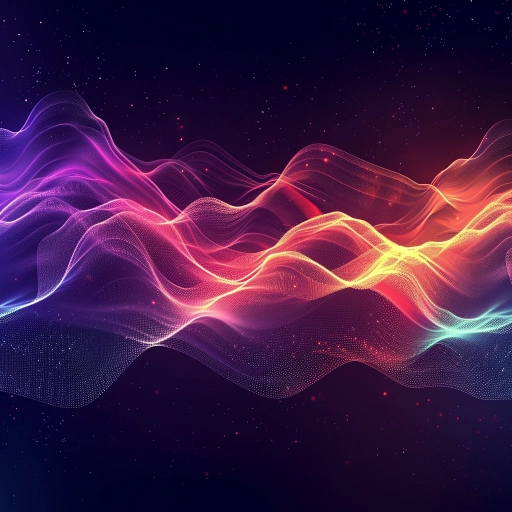 waveform background for social media accounts
