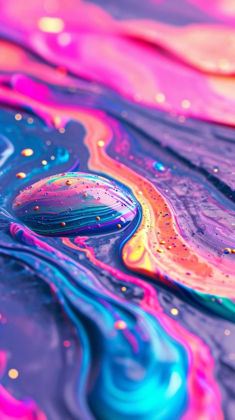 Abstract amoled 3d background, abstract jelly fish glowing fluid abstract, colourful, highly detailed ultra quality, 8k,
