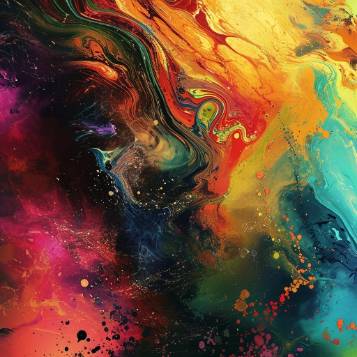 abstract image for a music coverart
