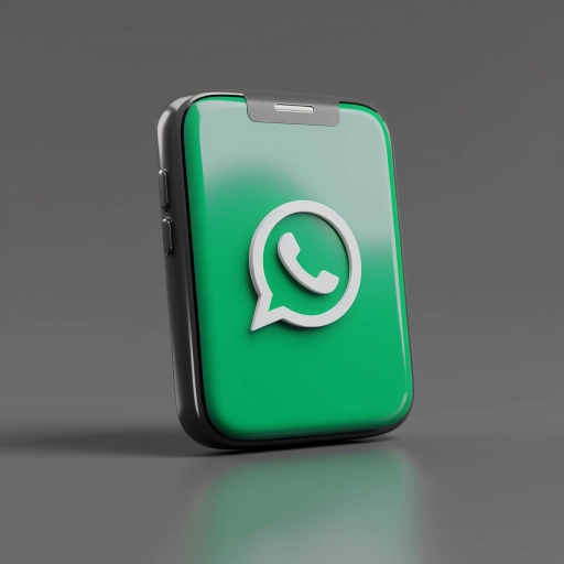 whatsapp logo icon in 3d to use on social media