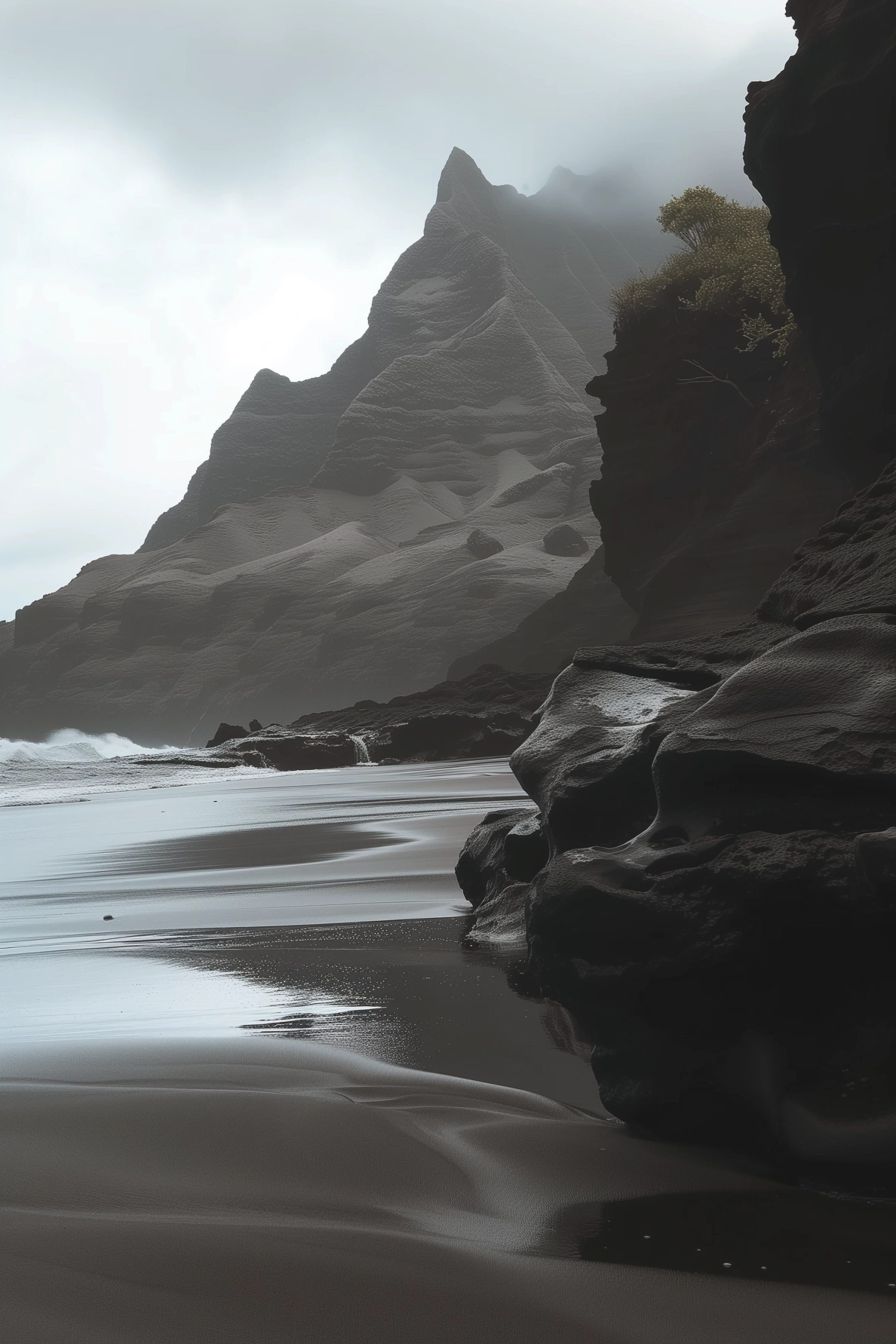 Kauai, Hawaii, minimalistic, abstract