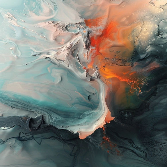abstract painting I can use on the background of my desktop