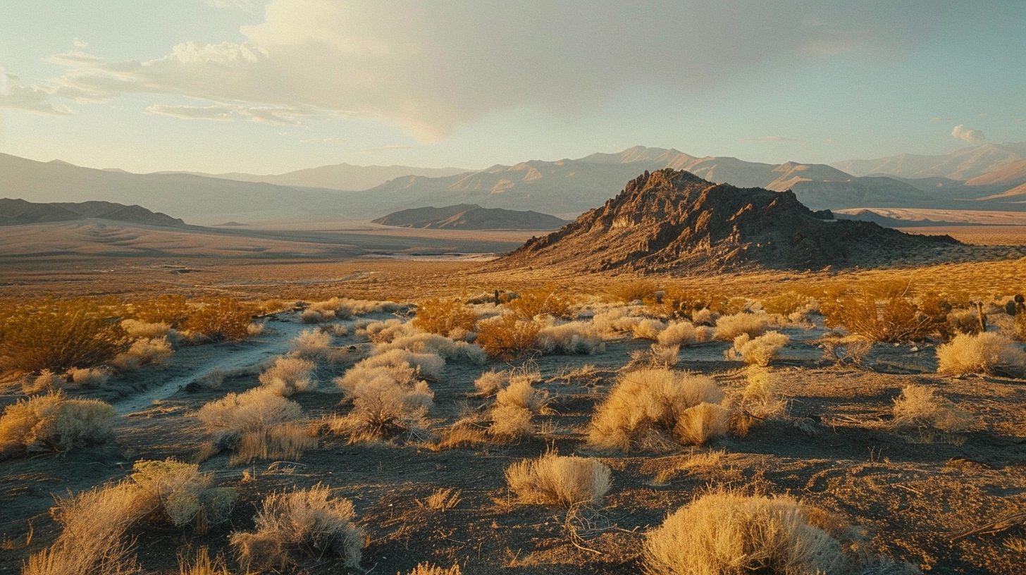 landscape photography of beautiful desert in america