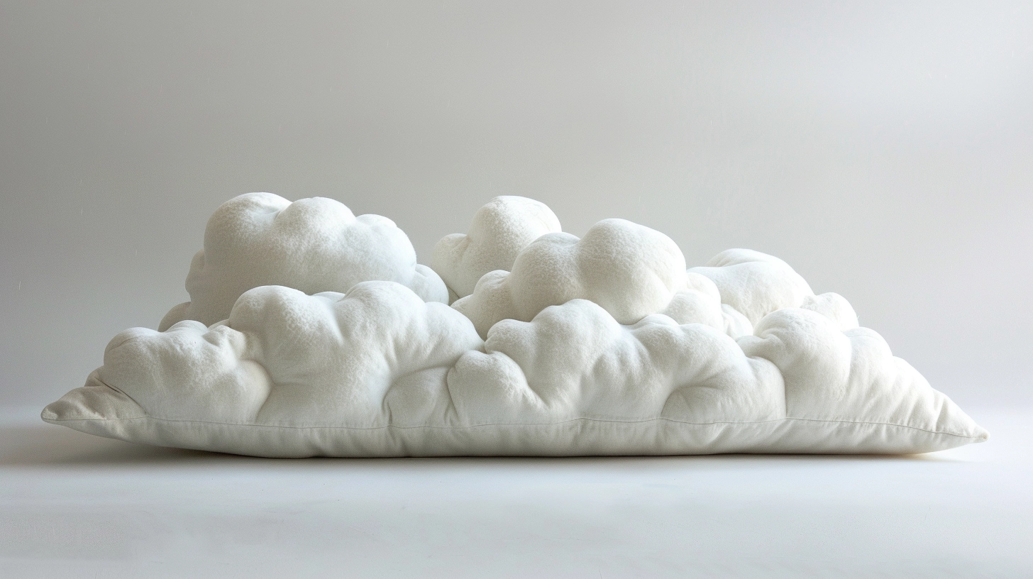 a pillow made of clouds