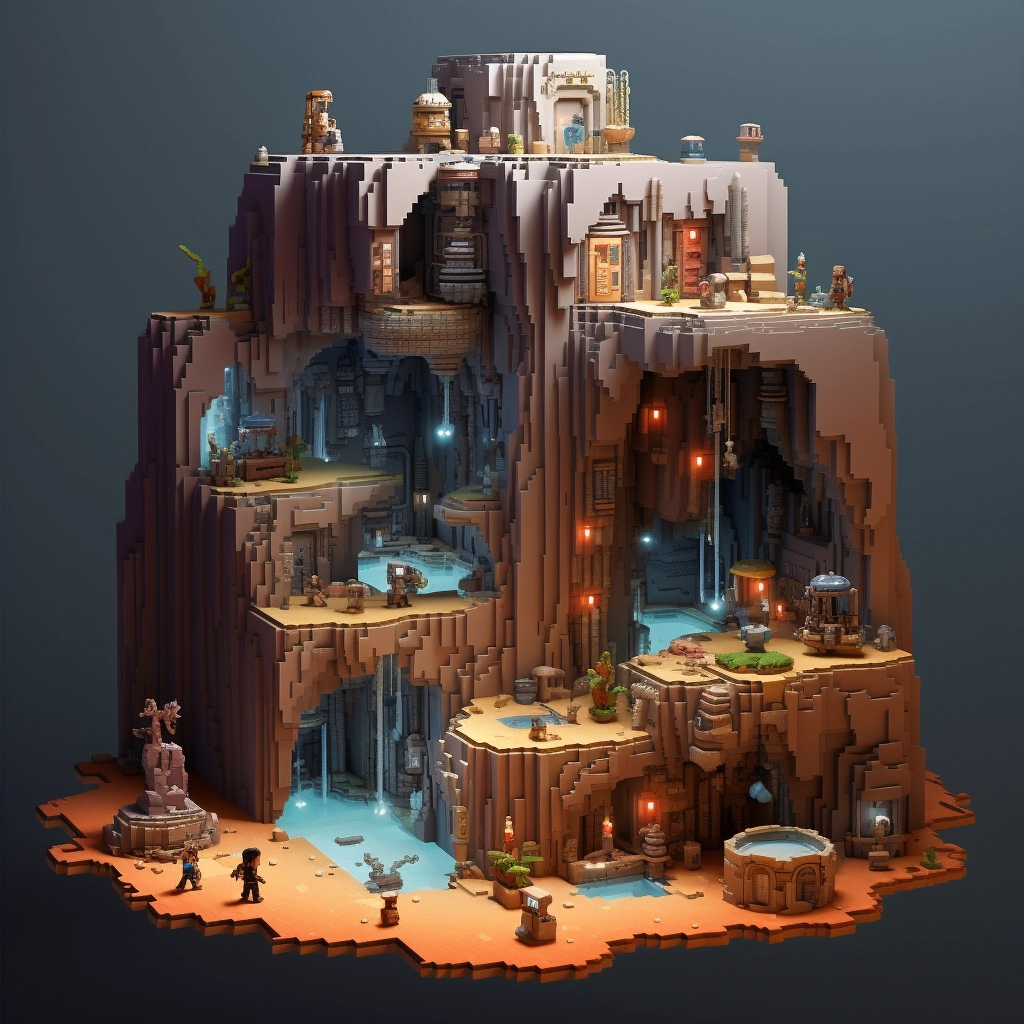 Minecraft pixel art  