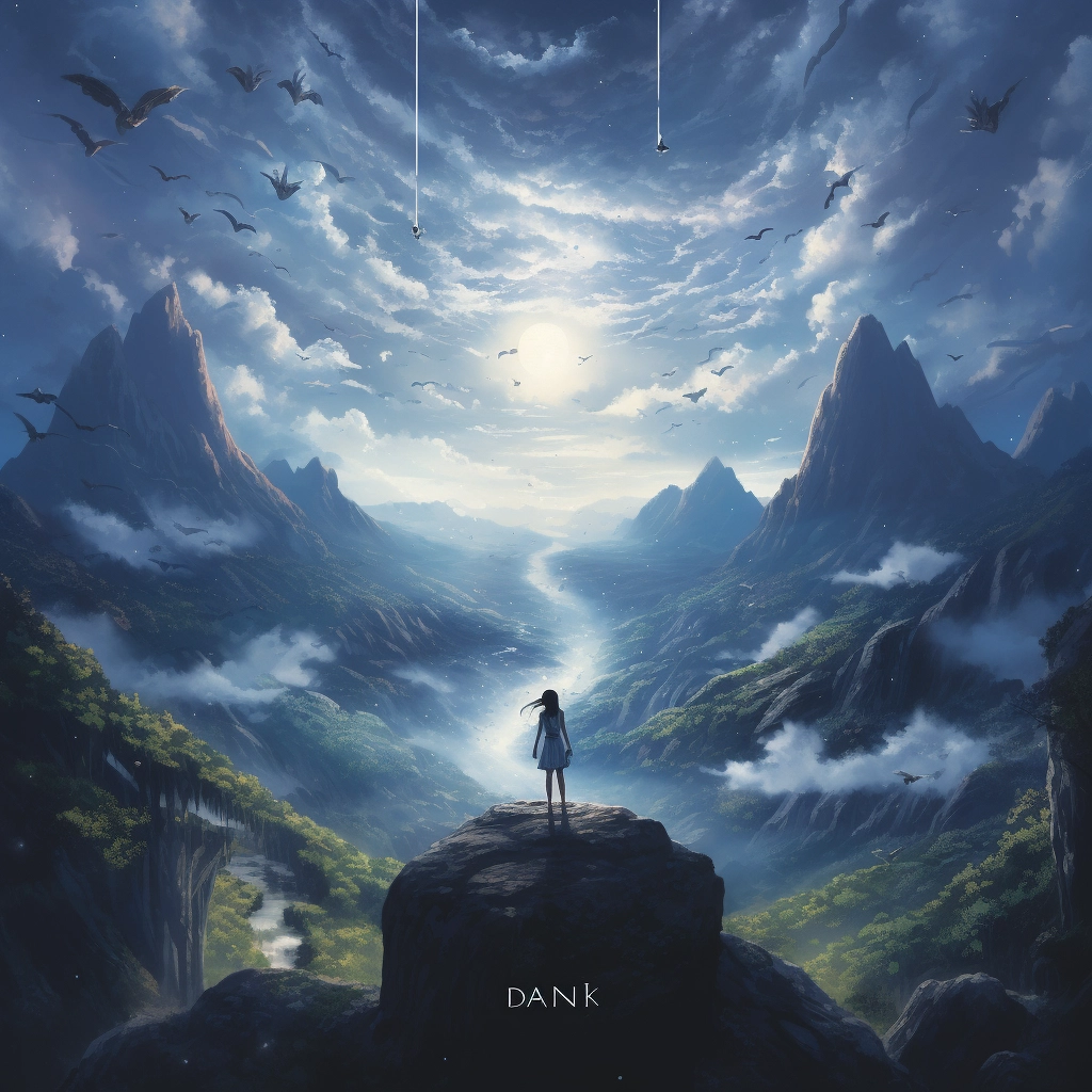 The cover of an album for darkest valley titled so f
