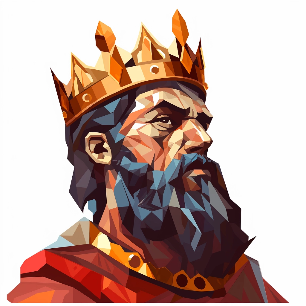King 2d vector png  