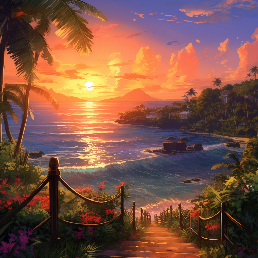 I wanna be the person who sees the sunset every day