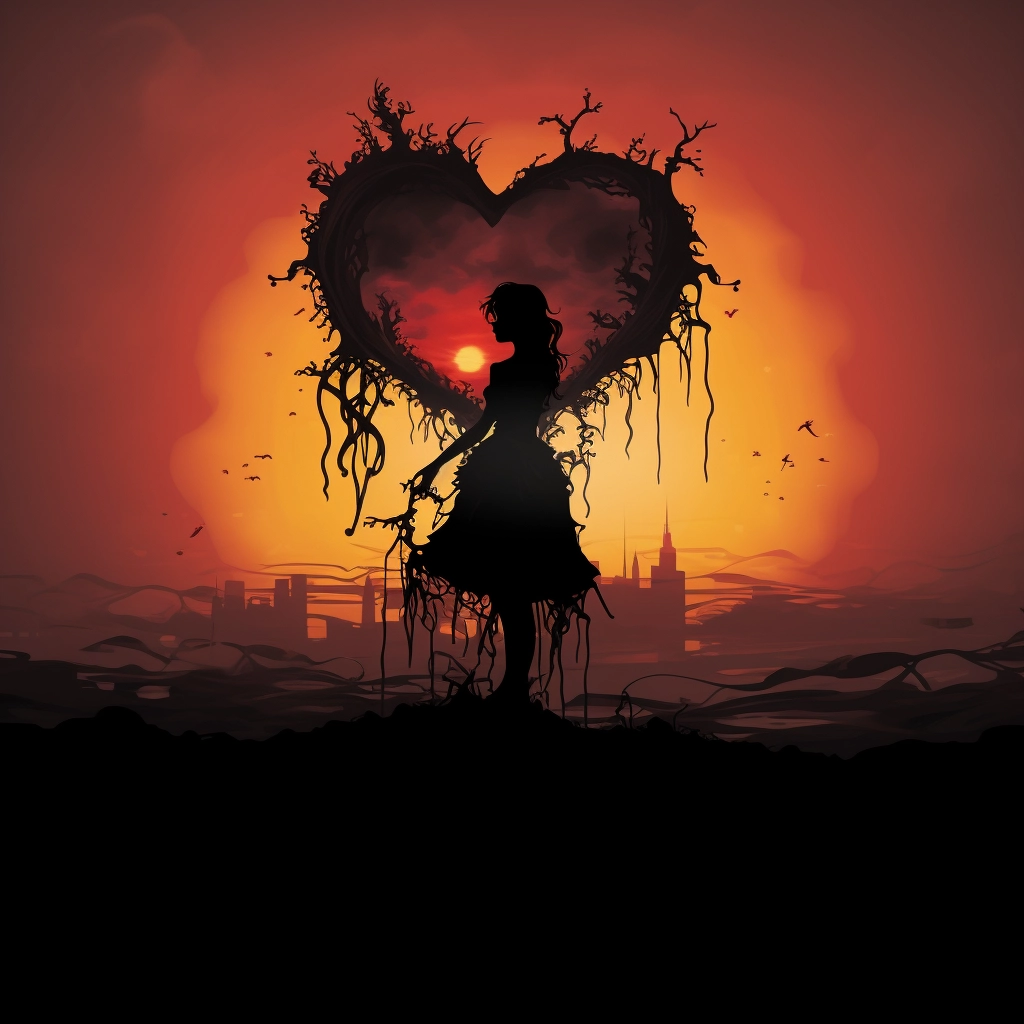 Heartless silhouette