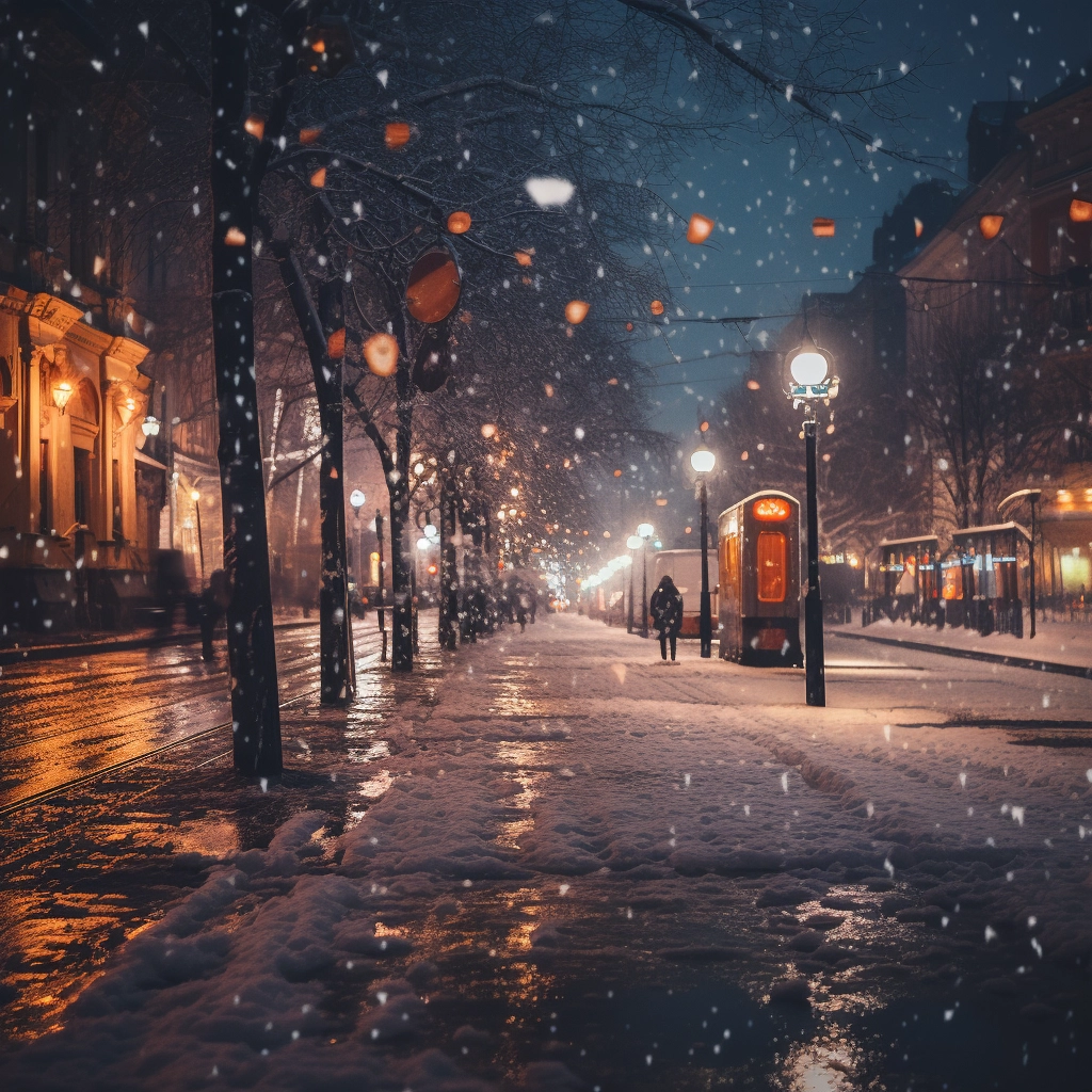 Winter photos winter photography winter street light