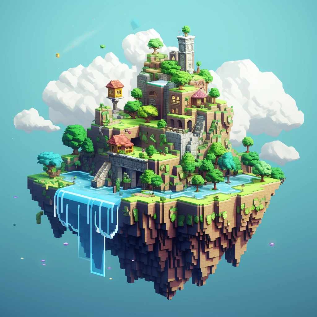 Minecraft pixel art