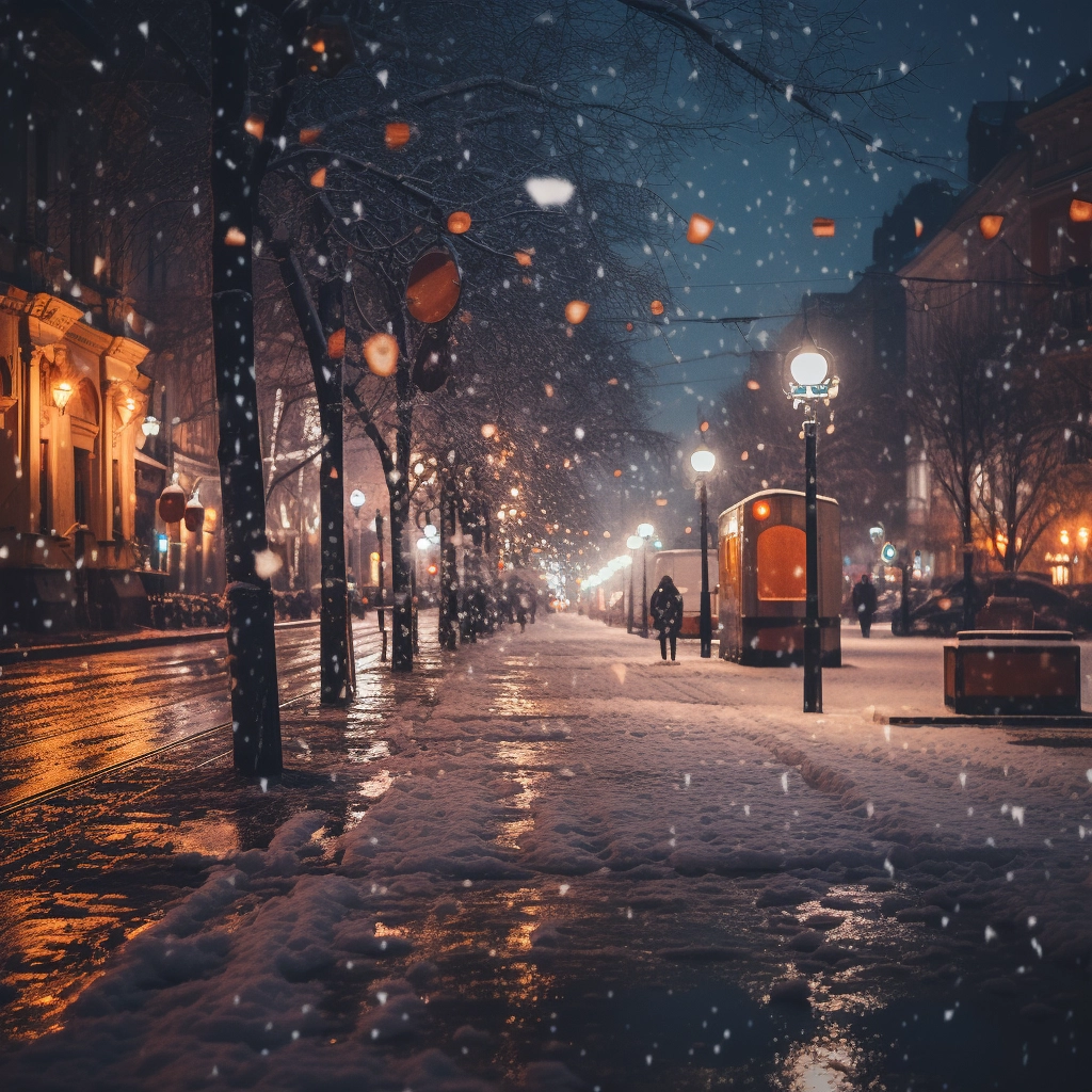 Winter photos winter photography winter street light