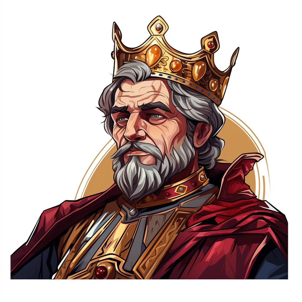 King 2d vector png  