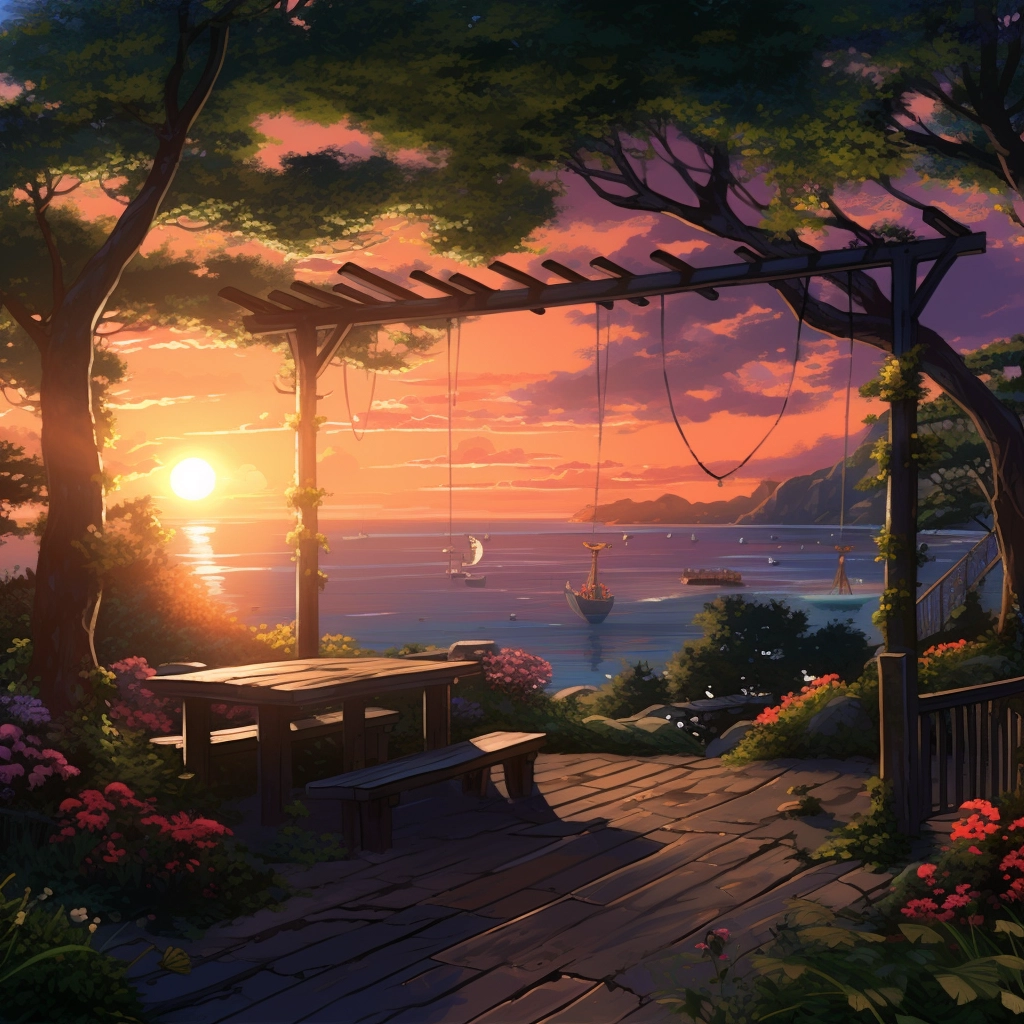 I wanna be the person who sees the sunset every day