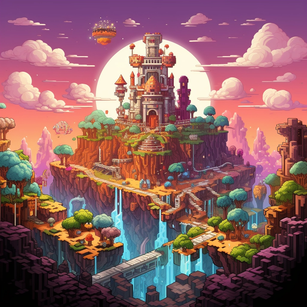 Minecraft pixel art  