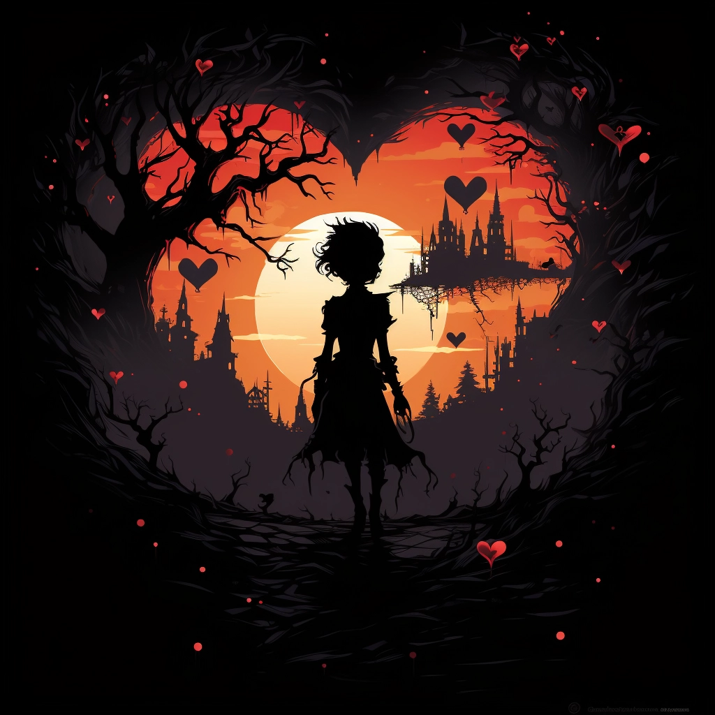 Heartless silhouette