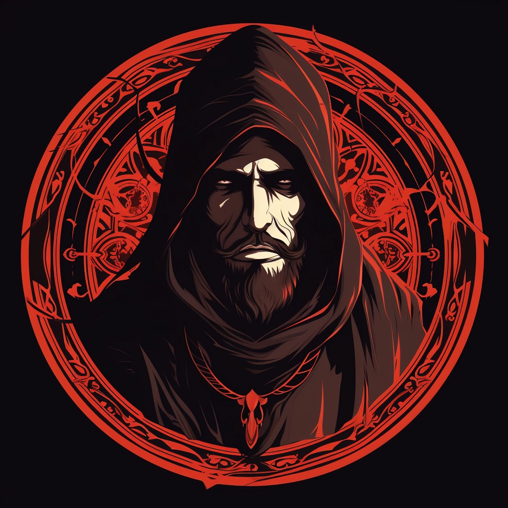 Dark medieval loyalist 2d vector png