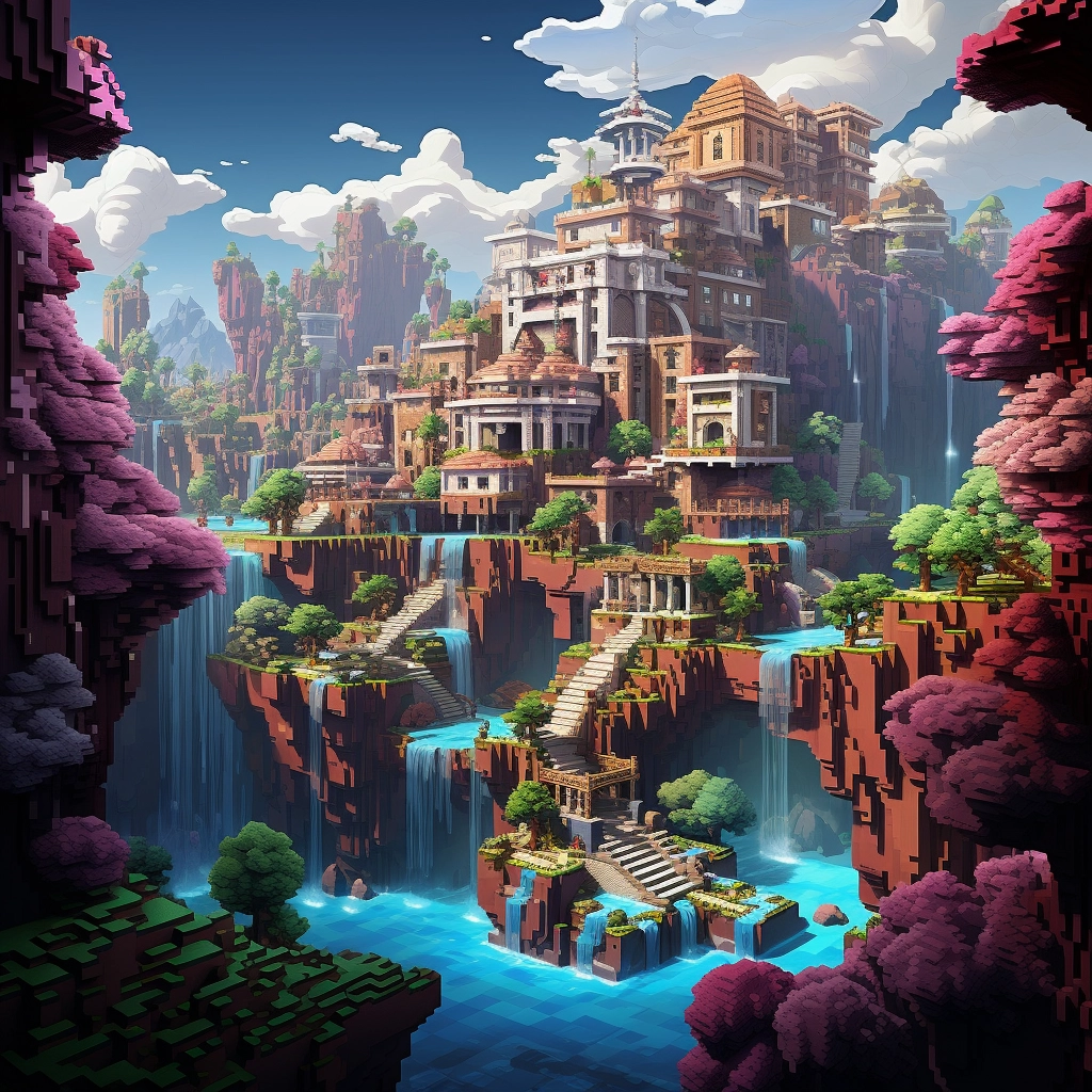 Minecraft pixel art