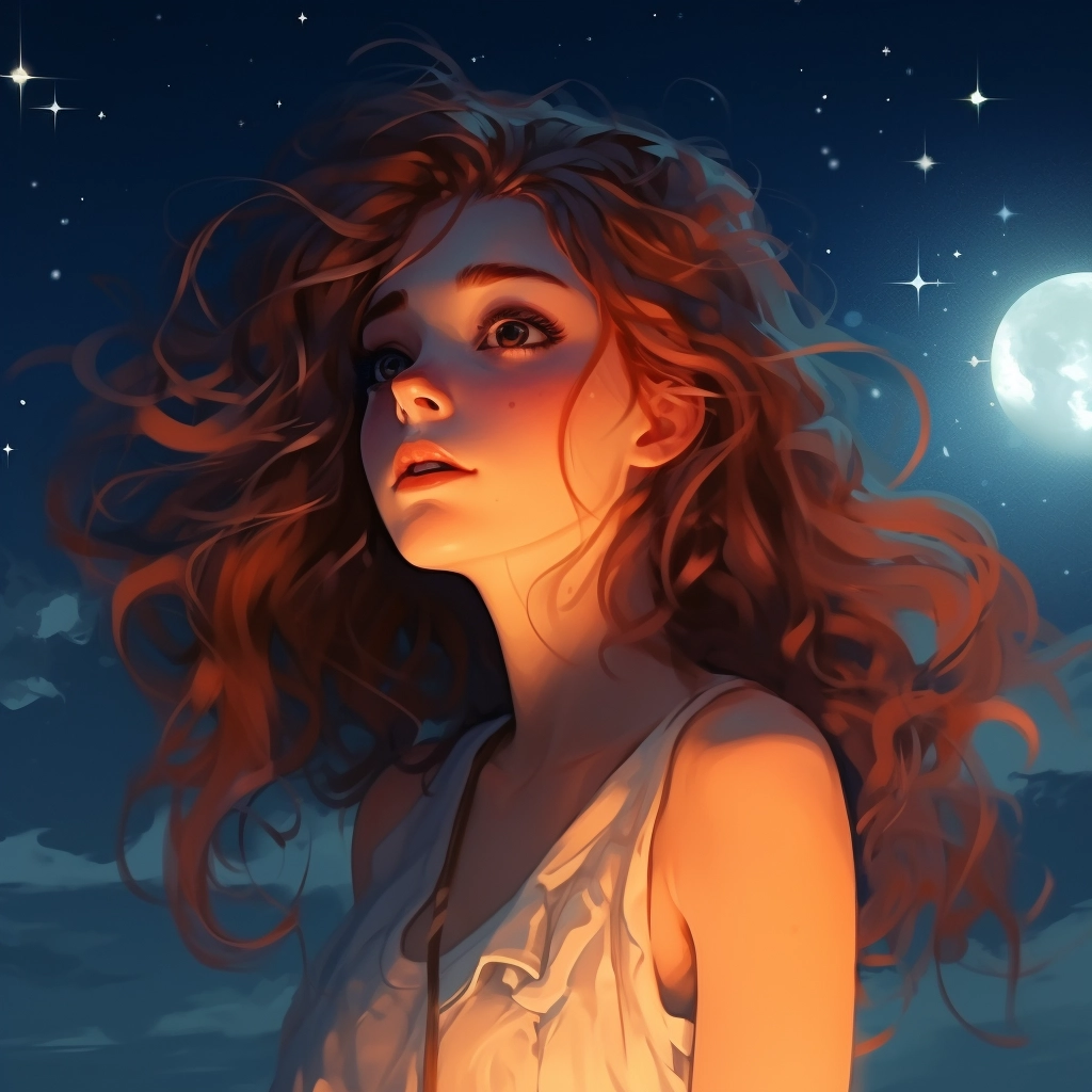 Free summer night sky images 4k in the style of char
