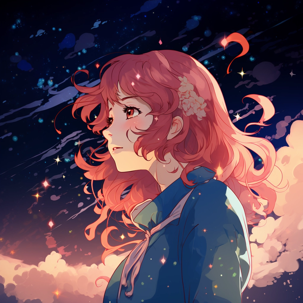 Via lactea 2d vector anime