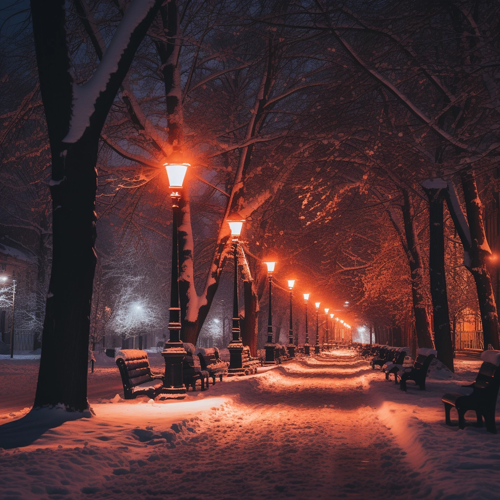 Winter photos winter photography winter street light