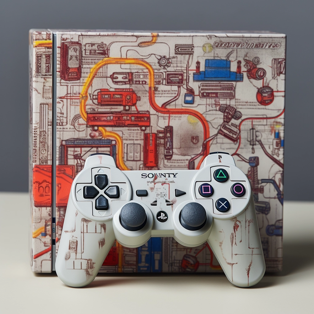 Playstation 1 video game box