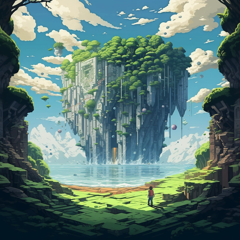 Minecraft pixel art  