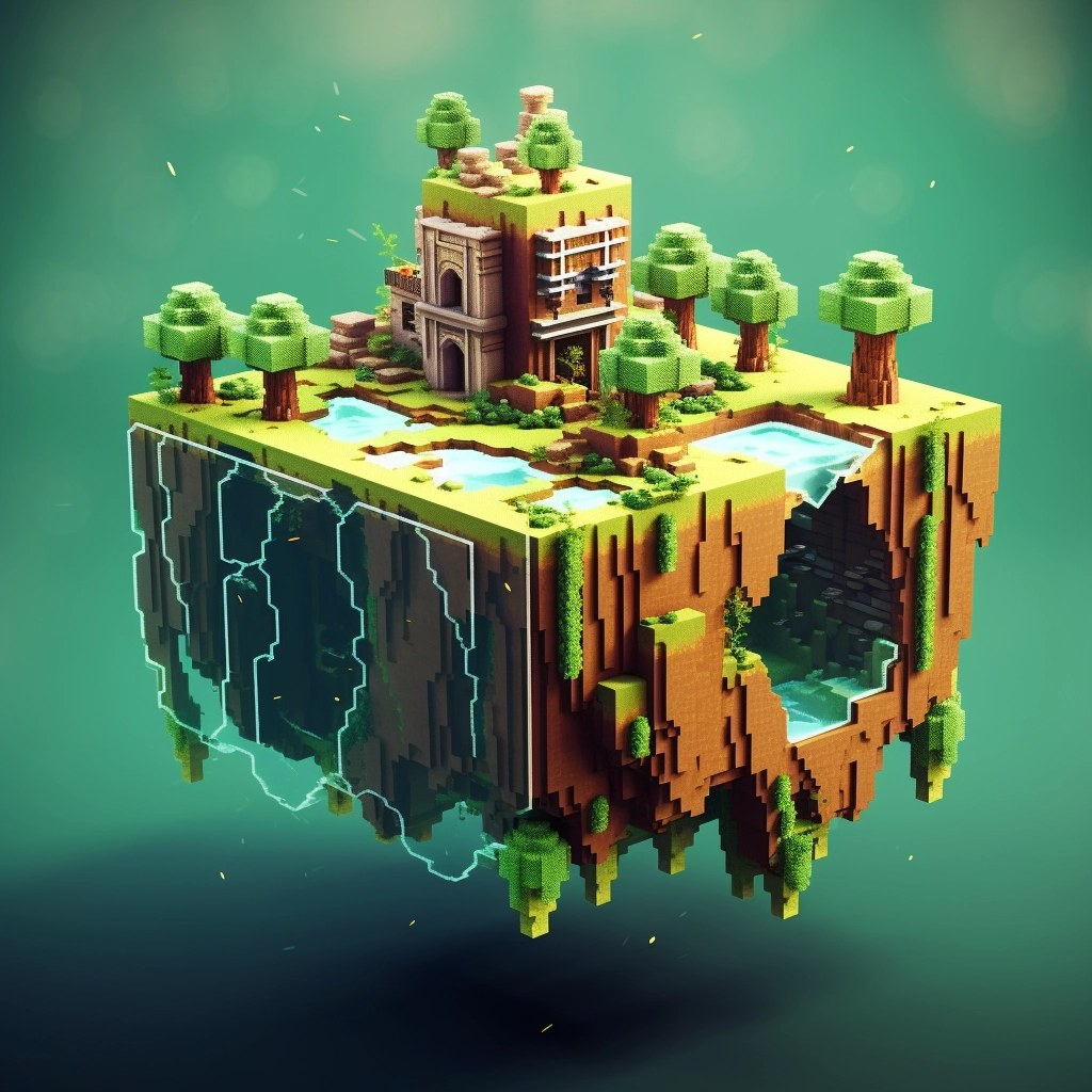 Minecraft pixel art