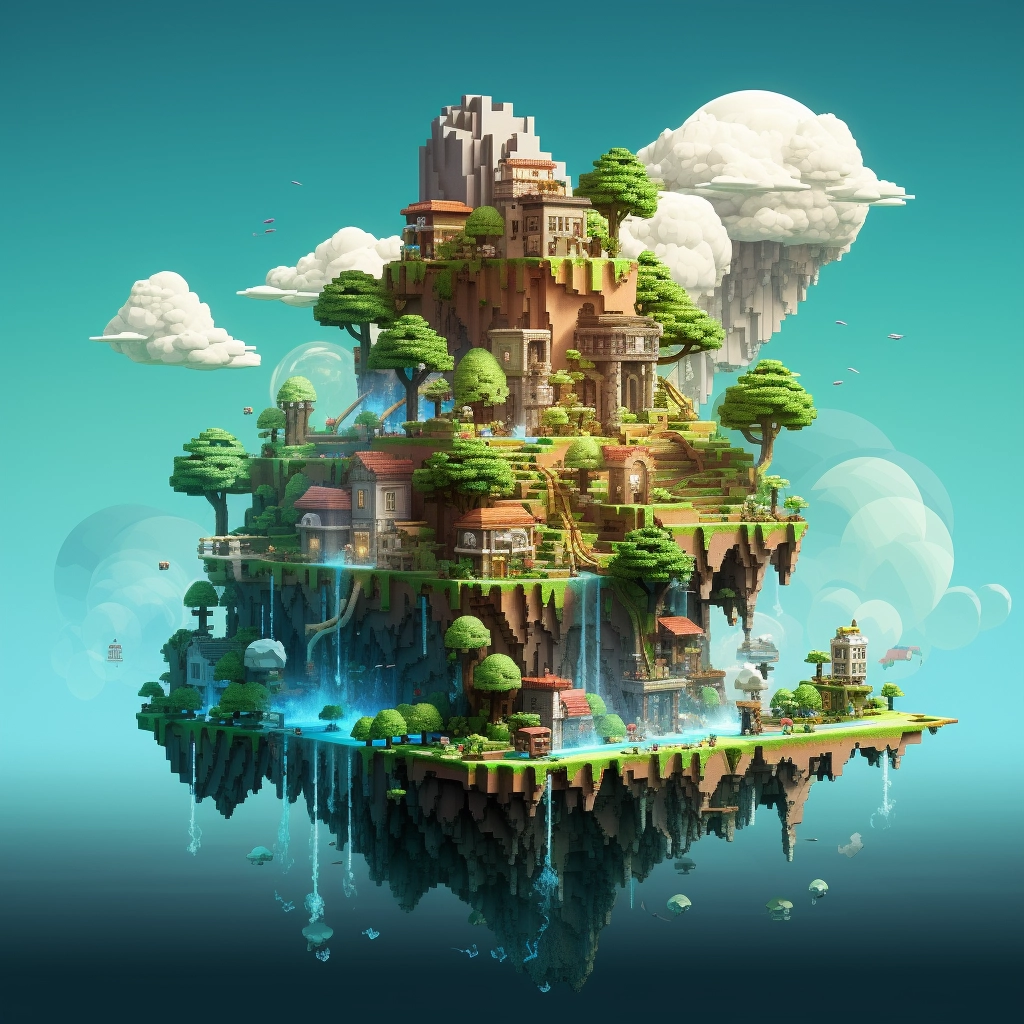 Minecraft pixel art