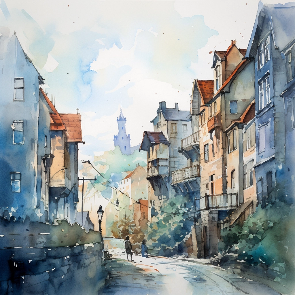 Background watercolour  