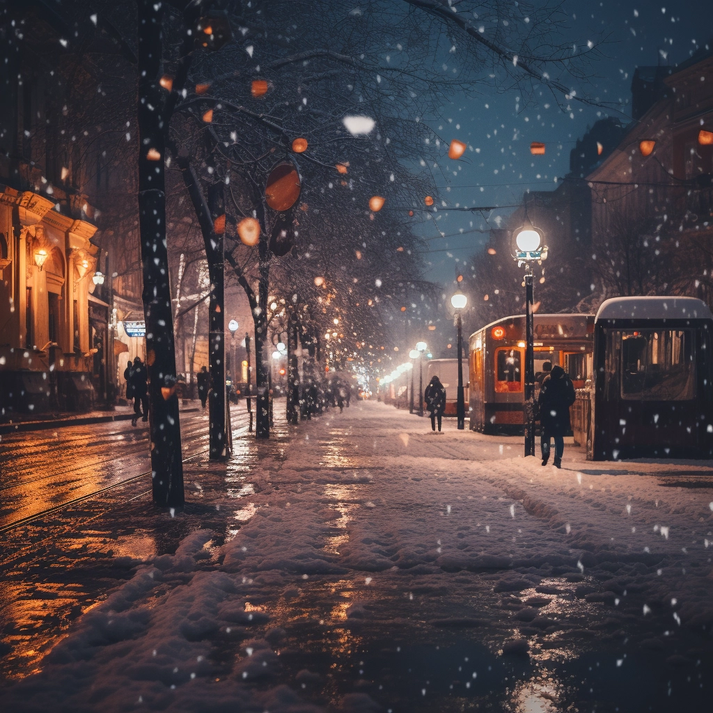 Winter photos winter photography winter street light