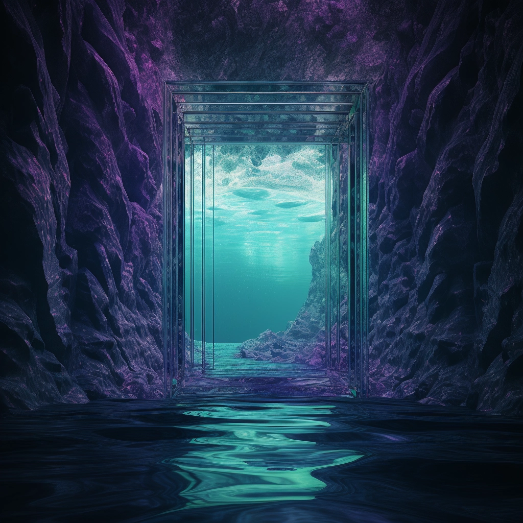 The depths of life the opening in the style of dark