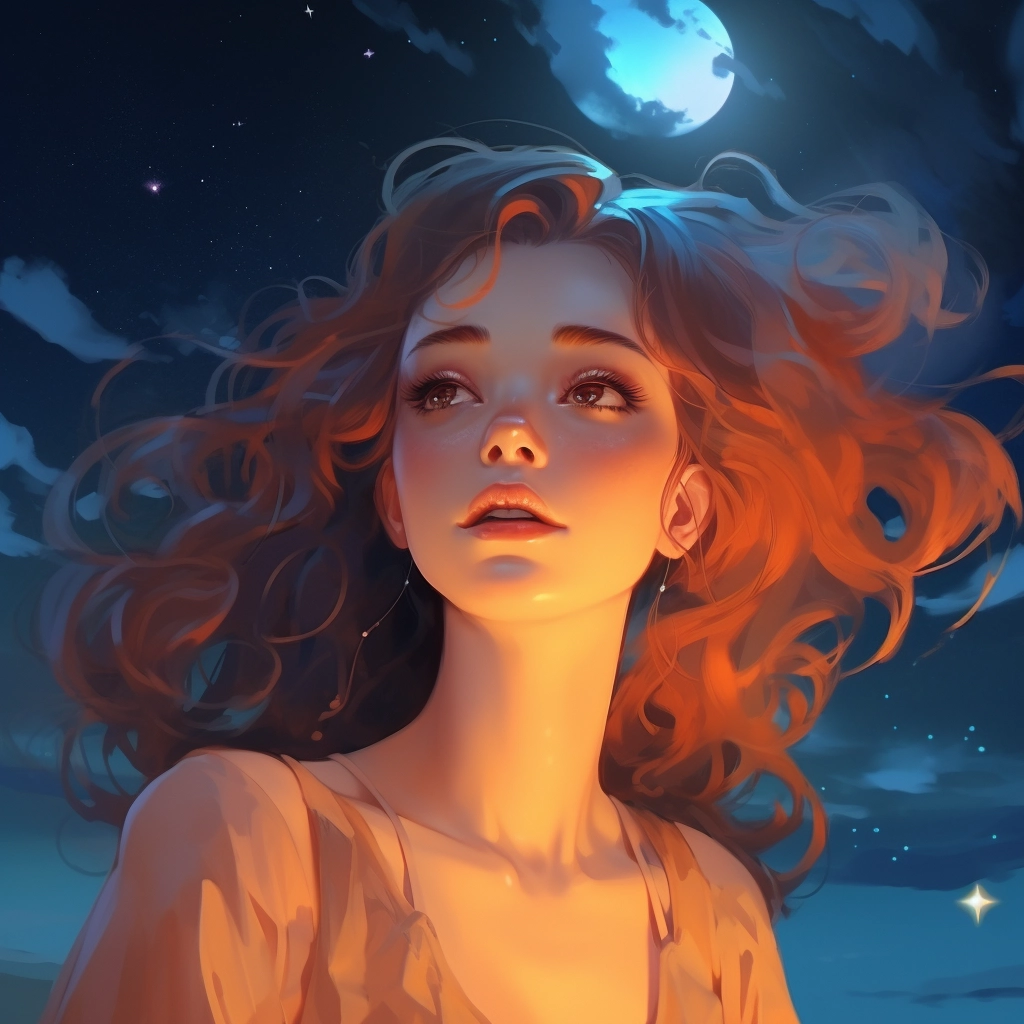 Free summer night sky images 4k in the style of char
