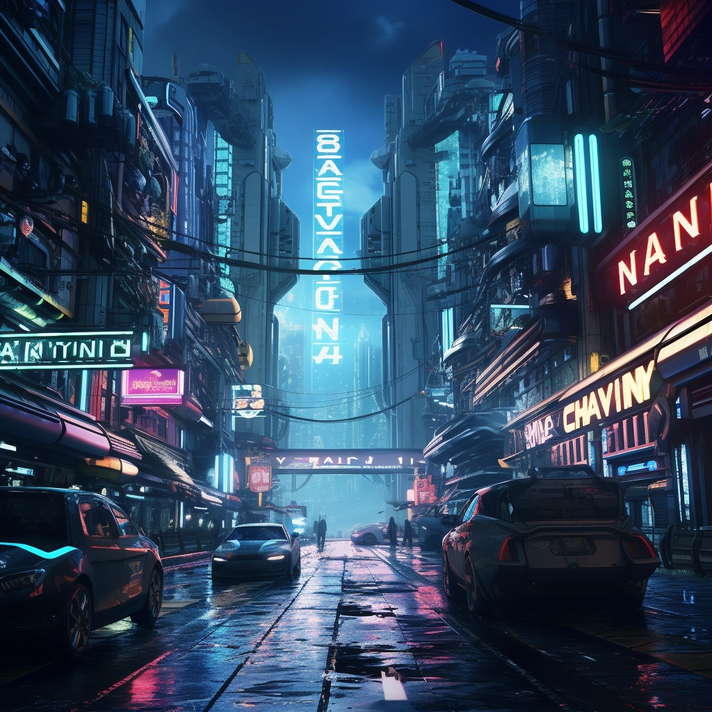 Cyberpunk navi  