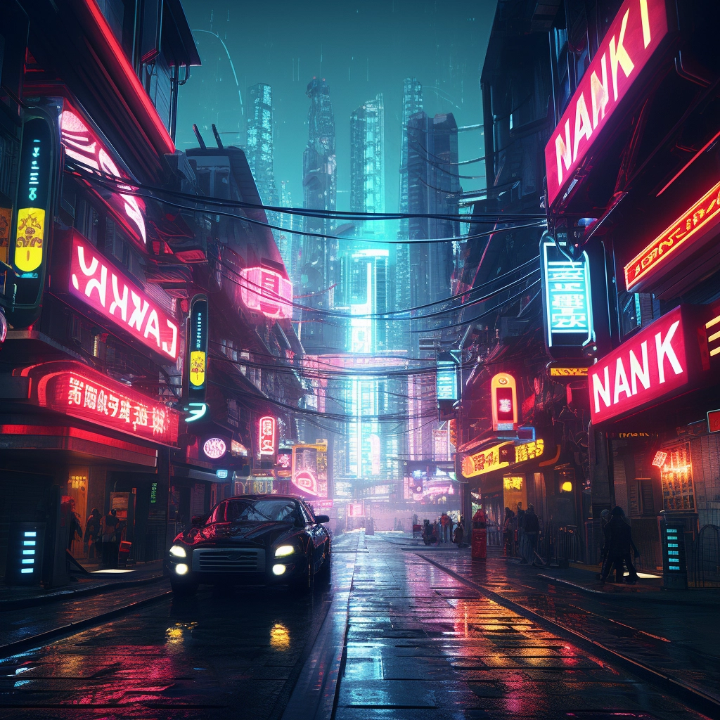 Cyberpunk navi  