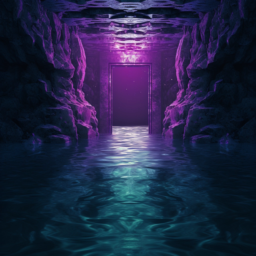 The depths of life the opening in the style of dark